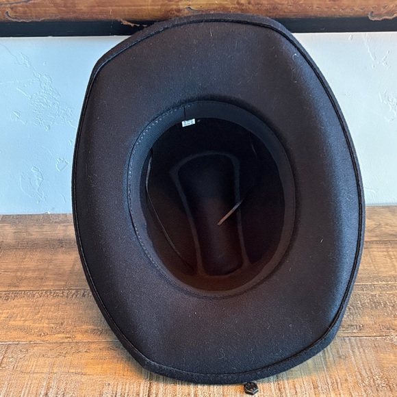 Embellished Black Cowgirl Hat - Picture 4 of 7